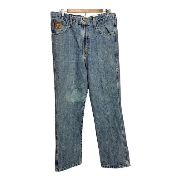Cinch Up Bootcut Gold Label Cowboy Denim Jean Pants Mens 33x30 - Picture 1 of 9